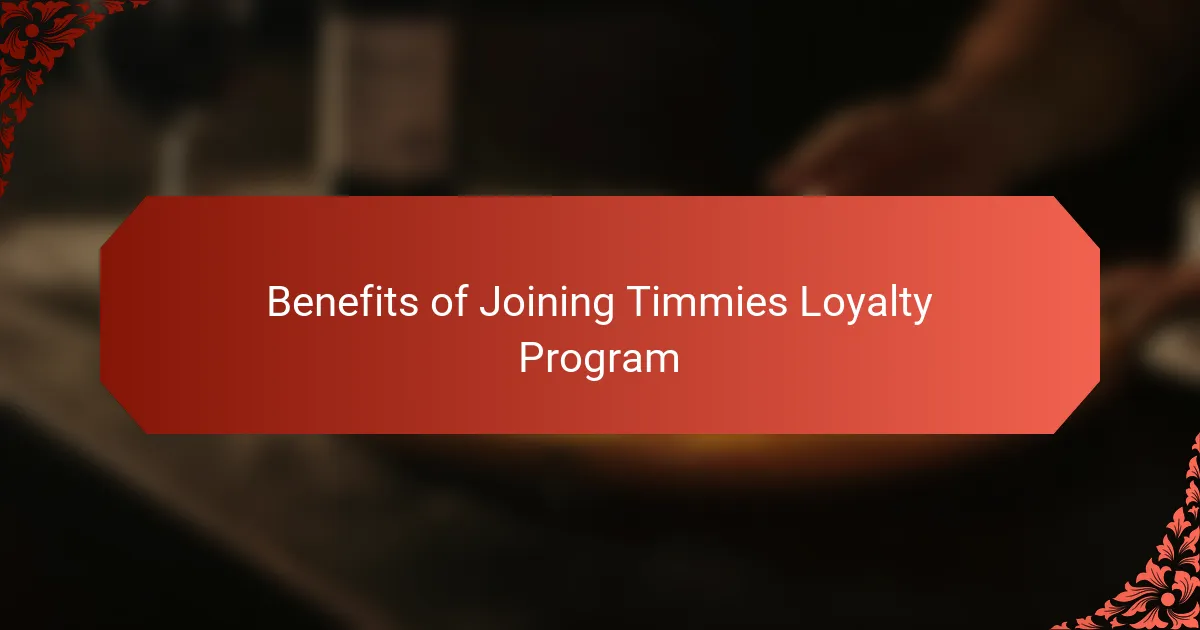 Benefits of Joining Timmies Loyalty Program