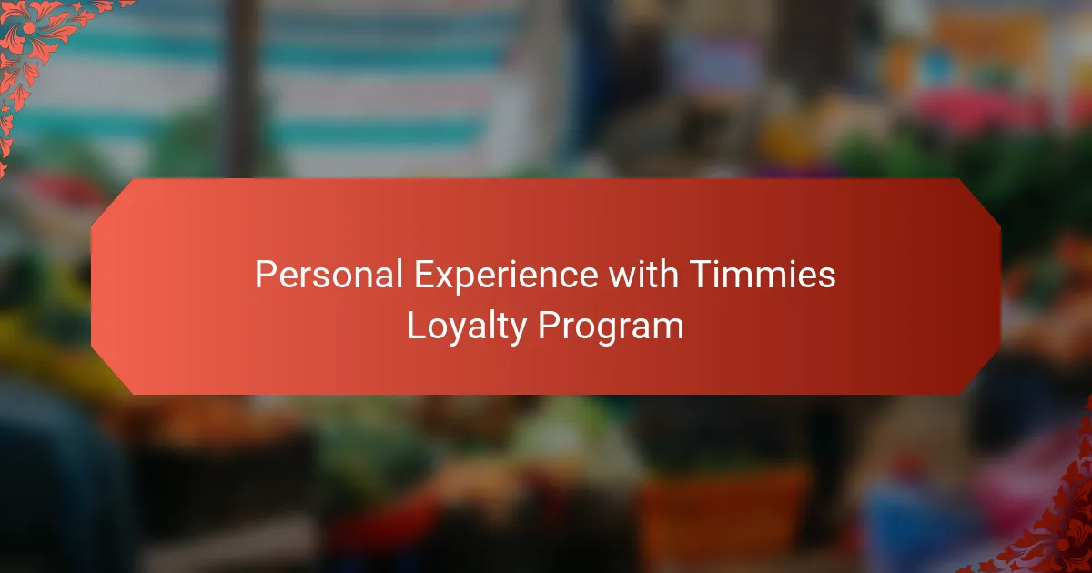 Personal Experience with Timmies Loyalty Program